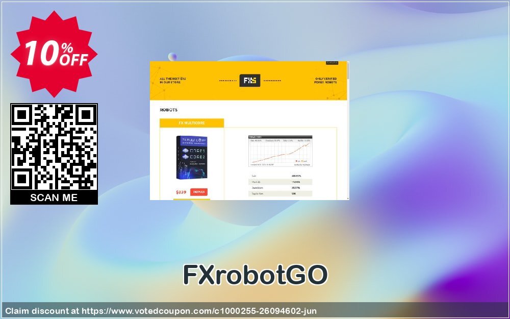 FXrobotGO Coupon, discount FXrobotGO impressive offer code 2024. Promotion: impressive offer code of FXrobotGO 2024