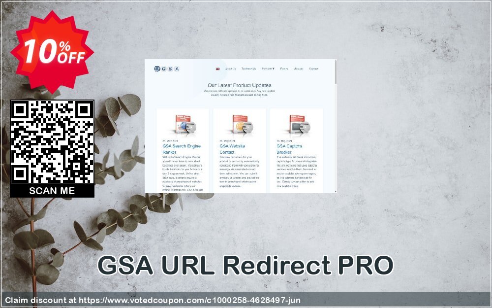 GSA URL Redirect PRO Coupon, discount GSA URL Redirect PRO imposing offer code 2024. Promotion: imposing offer code of GSA URL Redirect PRO 2024