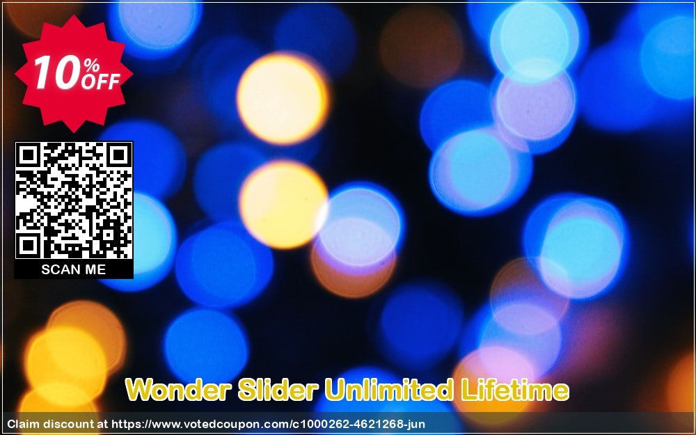 Wonder Slider Unlimited Lifetime Coupon, discount Wonder Slider Unlimited Lifetime exclusive discounts code 2024. Promotion: exclusive discounts code of Wonder Slider Unlimited Lifetime 2024