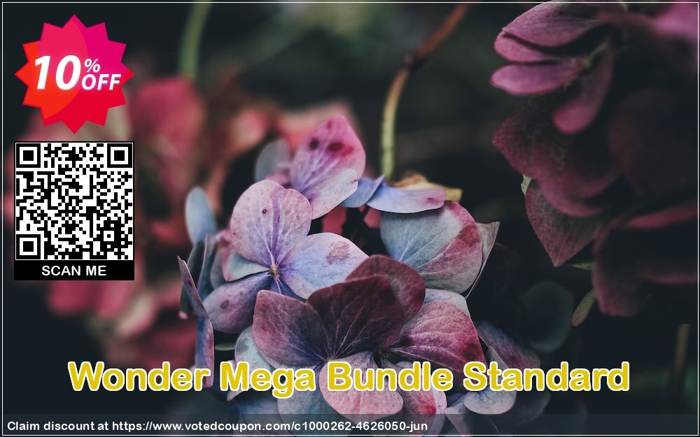 Wonder Mega Bundle Standard Coupon, discount Wonder Mega Bundle Standard hottest promotions code 2024. Promotion: hottest promotions code of Wonder Mega Bundle Standard 2024