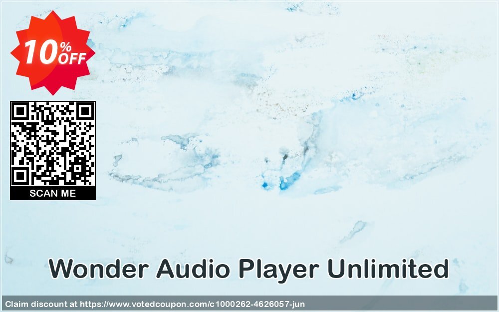 Wonder Audio Player Unlimited Coupon, discount Wonder Audio Player Unlimited staggering promotions code 2024. Promotion: staggering promotions code of Wonder Audio Player Unlimited 2024