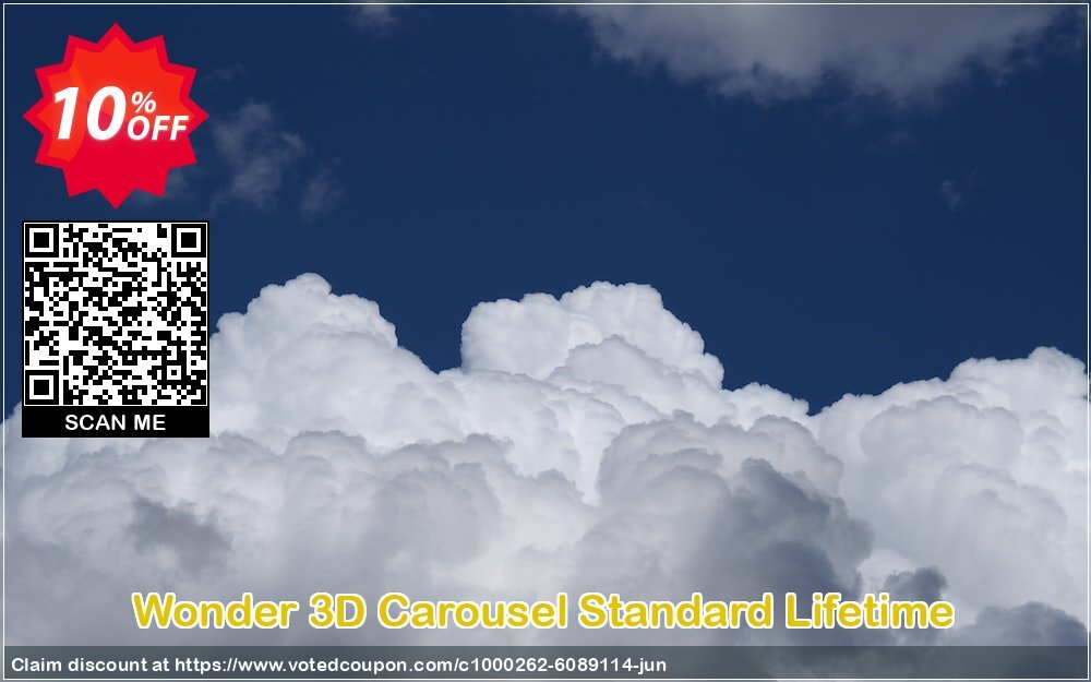 Wonder 3D Carousel Standard Lifetime Coupon Code Jun 2024, 10% OFF - VotedCoupon