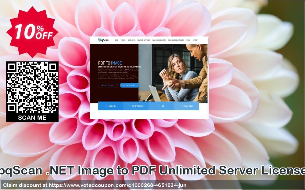 pqScan .NET Image to PDF Unlimited Server Plan Coupon, discount pqScan .NET Image to PDF Unlimited Server License imposing discounts code 2024. Promotion: imposing discounts code of pqScan .NET Image to PDF Unlimited Server License 2024