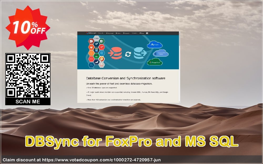 DBSync for FoxPro and MS SQL Coupon, discount DBSync for FoxPro and MS SQL stirring sales code 2024. Promotion: stirring sales code of DBSync for FoxPro and MS SQL 2024