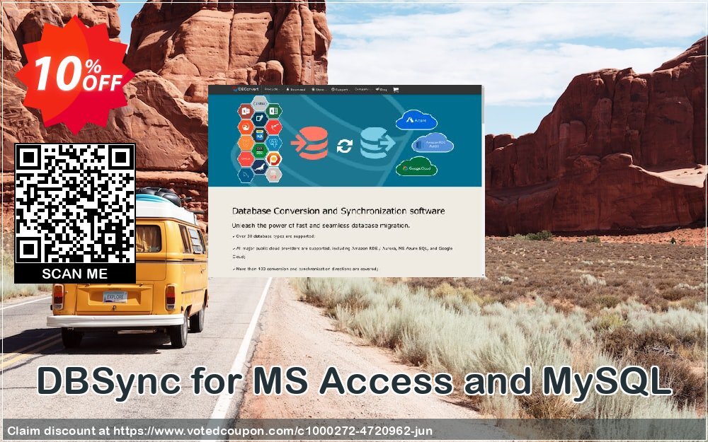 DBSync for MS Access and MySQL Coupon, discount DBSync for MS Access and MySQL excellent discounts code 2024. Promotion: excellent discounts code of DBSync for MS Access and MySQL 2024