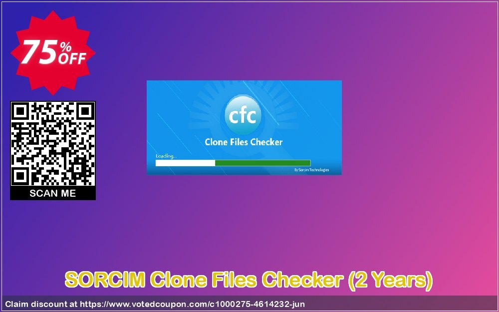 SORCIM Clone Files Checker, 2 Years  Coupon Code Jun 2024, 75% OFF - VotedCoupon