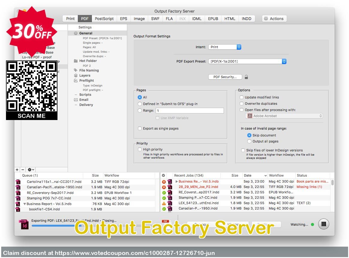 Output Factory Server Coupon, discount Output Factory Server excellent sales code 2024. Promotion: excellent sales code of Output Factory Server 2024