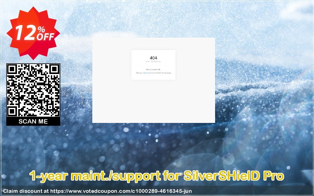 1-year maint./support for SilverSHielD Pro Coupon, discount 1-year maint./support for SilverSHielD Pro special discount code 2024. Promotion: special discount code of 1-year maint./support for SilverSHielD Pro 2024