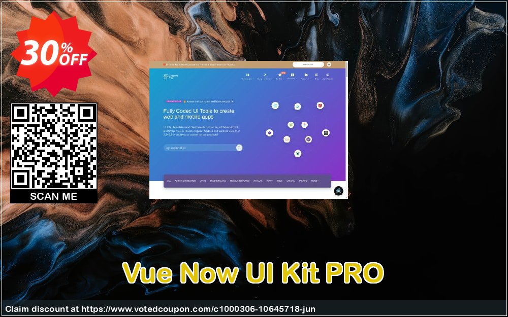 Vue Now UI Kit PRO Coupon, discount Vue Now UI Kit PRO Dreaded sales code 2024. Promotion: wondrous discount code of Vue Now UI Kit PRO 2024