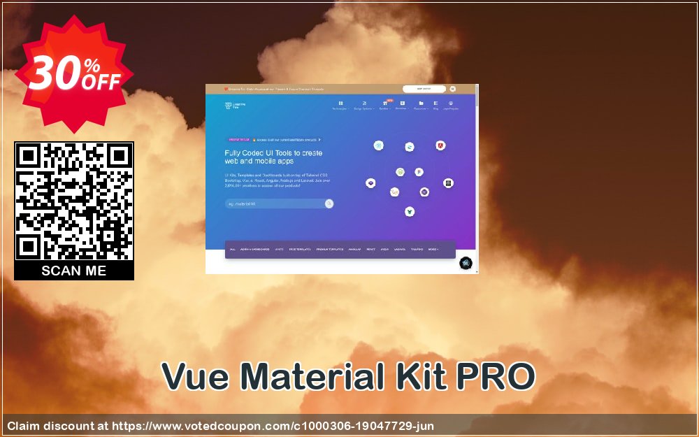 Vue Material Kit PRO Coupon, discount Vue Material Kit PRO Stirring offer code 2024. Promotion: fearsome discounts code of Vue Material Kit PRO 2024