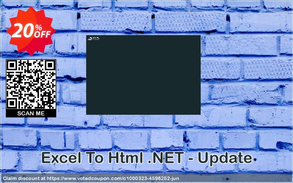 Excel To Html .NET - Update Coupon, discount Excel To Html .NET - Update stirring discounts code 2024. Promotion: stirring discounts code of Excel To Html .NET - Update 2024