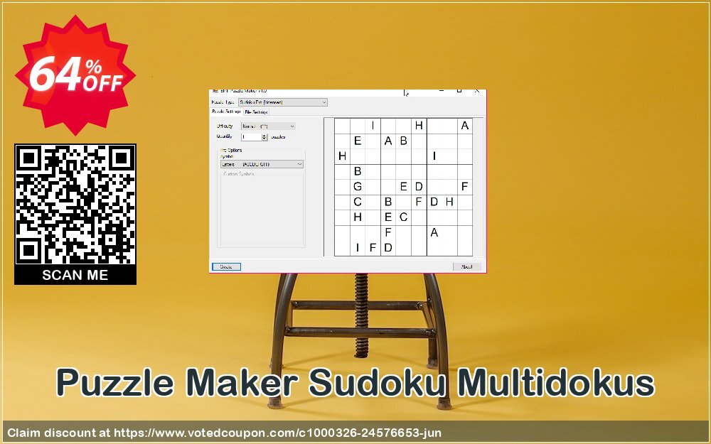 Puzzle Maker Sudoku Multidokus Coupon Code Jun 2024, 64% OFF - VotedCoupon