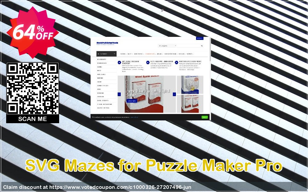 SVG Mazes for Puzzle Maker Pro Coupon, discount SVG Mazes for Puzzle Maker Pro Awful sales code 2024. Promotion: Awful sales code of SVG Mazes for Puzzle Maker Pro 2024