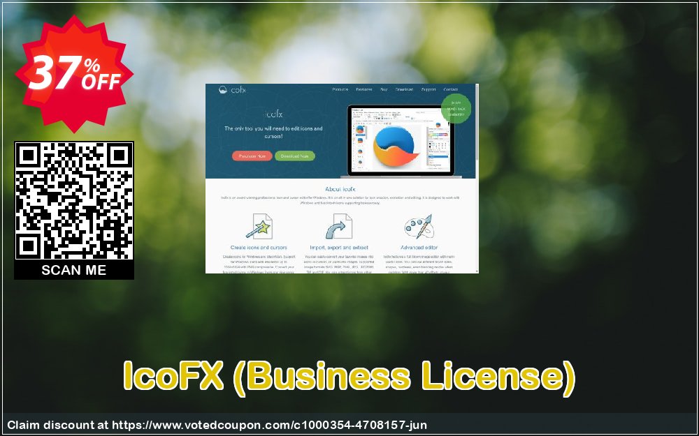 IcoFX, Business Plan  Coupon, discount IcoFX 3 Business License best promo code 2024. Promotion: best promo code of IcoFX 3 Business License 2024