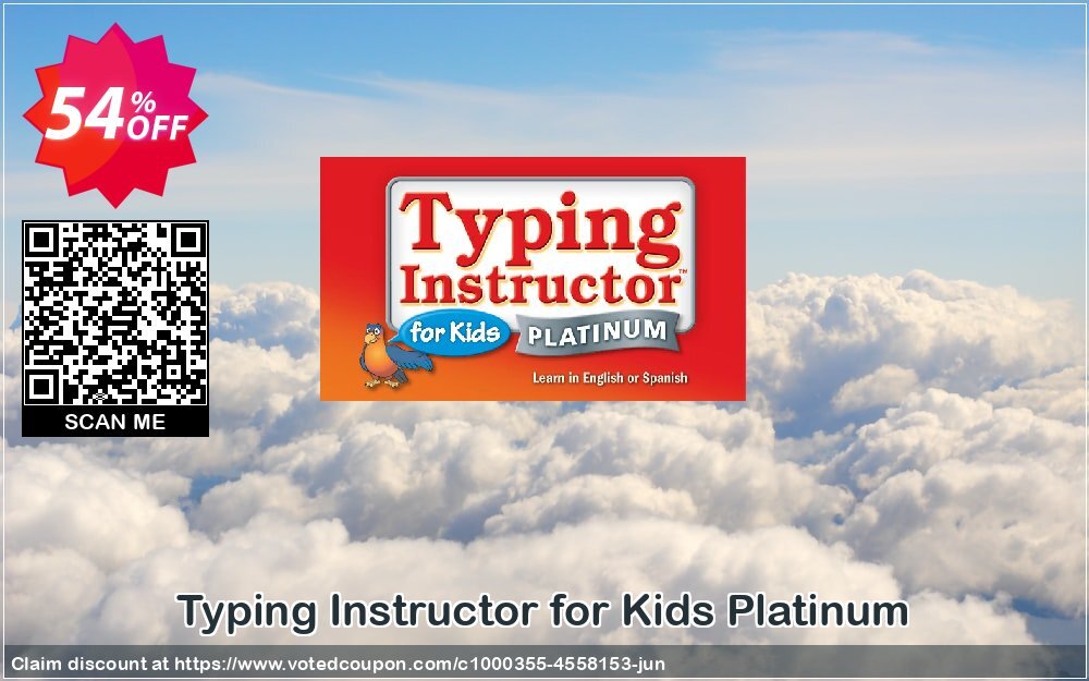 Typing Instructor for Kids Platinum Coupon, discount Black Friday & Cyber Monday Are Here!. Promotion: hottest discount code of Typing Instructor for Kids Platinum - Windows 2024