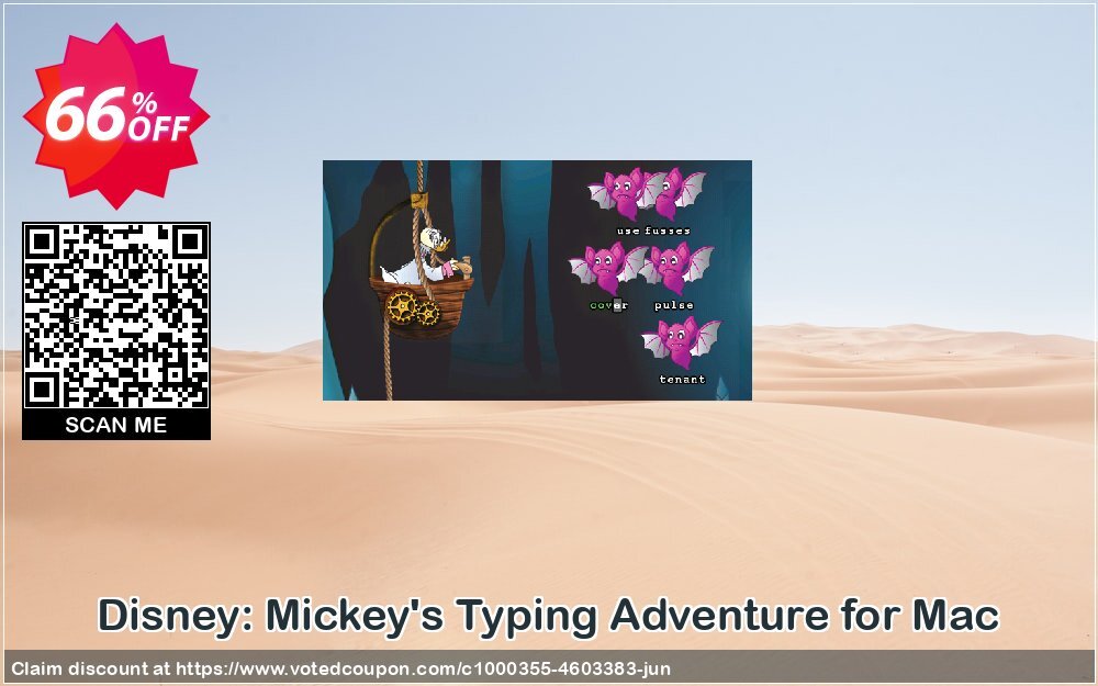 Disney: Mickey's Typing Adventure for MAC