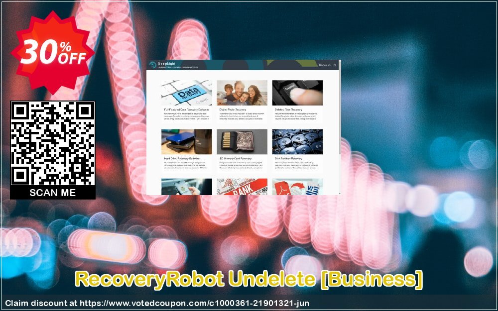 RecoveryRobot Undelete /Business/ Coupon, discount RecoveryRobot Undelete [Business] amazing sales code 2024. Promotion: amazing sales code of RecoveryRobot Undelete [Business] 2024