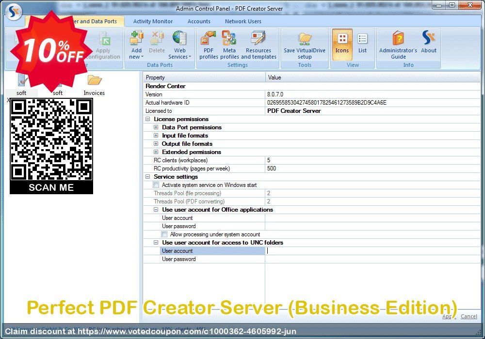 Perfect PDF Creator Server, Business Edition  Coupon Code Jun 2024, 10% OFF - VotedCoupon