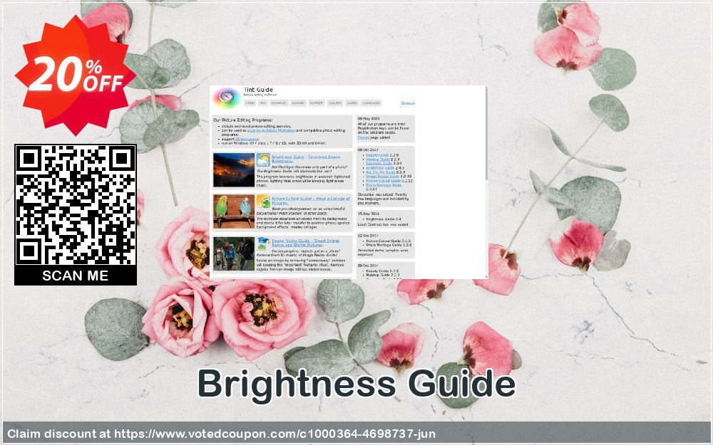 Brightness Guide Coupon, discount Brightness Guide staggering discounts code 2024. Promotion: staggering discounts code of Brightness Guide 2024