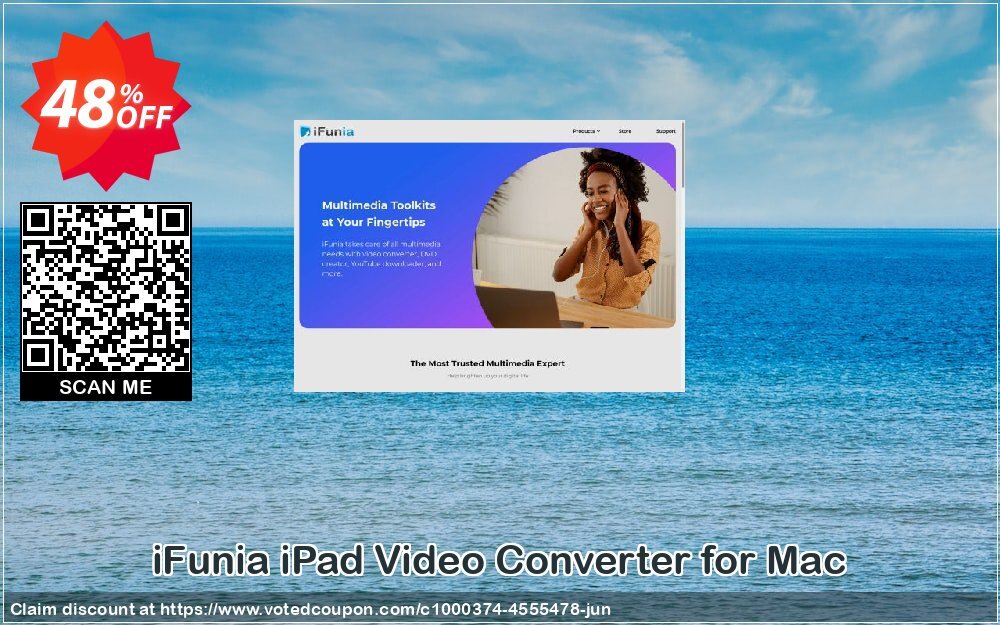 iFunia iPad Video Converter for MAC Coupon, discount iFunia iPad Video Converter for Mac wondrous offer code 2024. Promotion: wondrous offer code of iFunia iPad Video Converter for Mac 2024