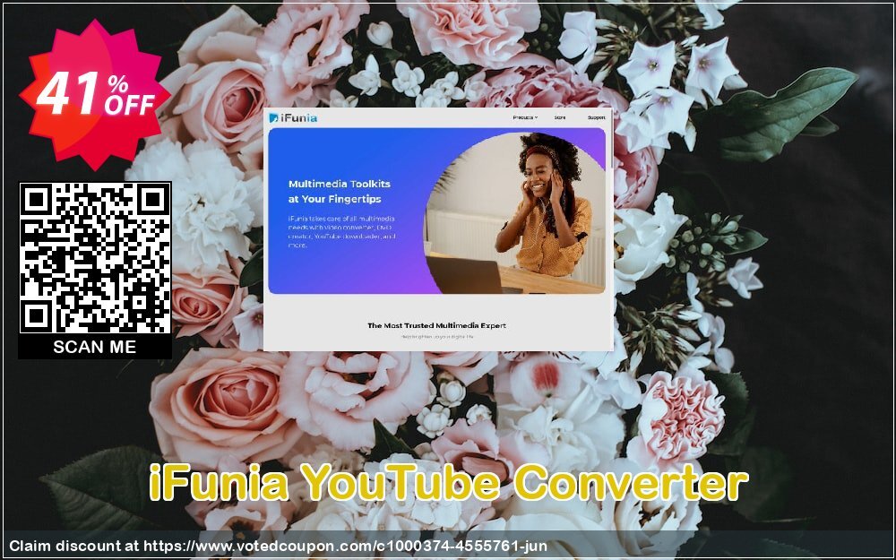 iFunia YouTube Converter Coupon, discount iFunia YouTube Converter hottest discounts code 2024. Promotion: hottest discounts code of iFunia YouTube Converter 2024