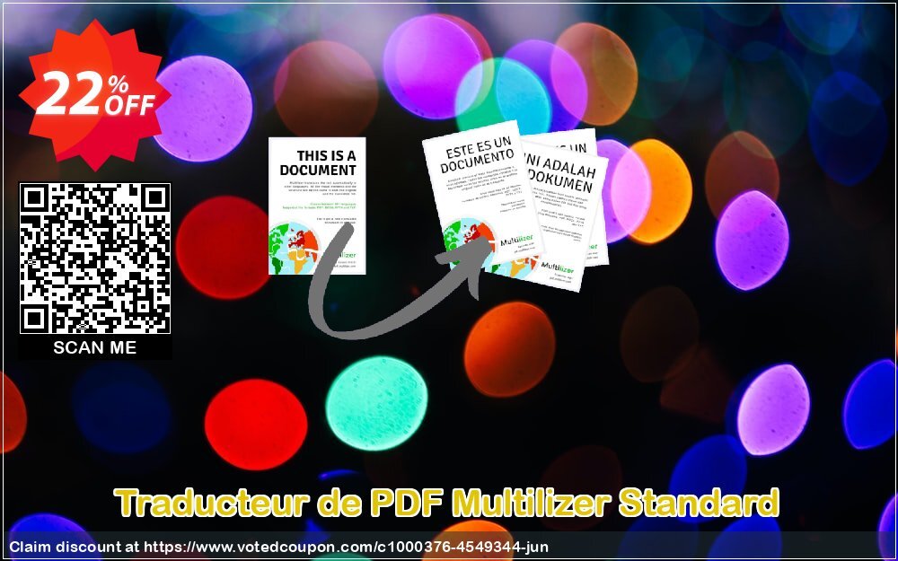 Traducteur de PDF Multilizer Standard