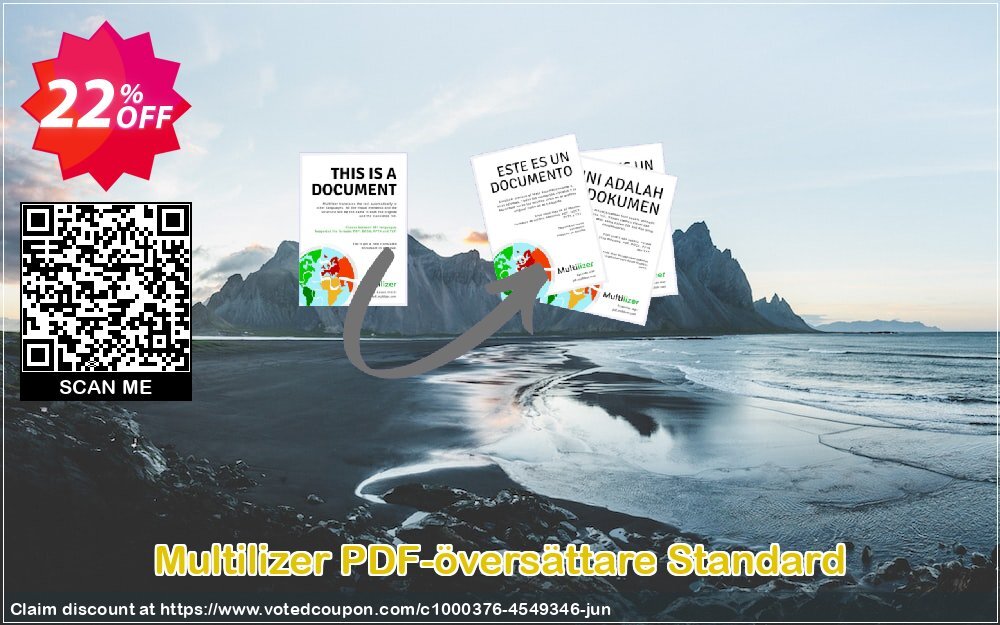 Multilizer PDF-översättare Standard