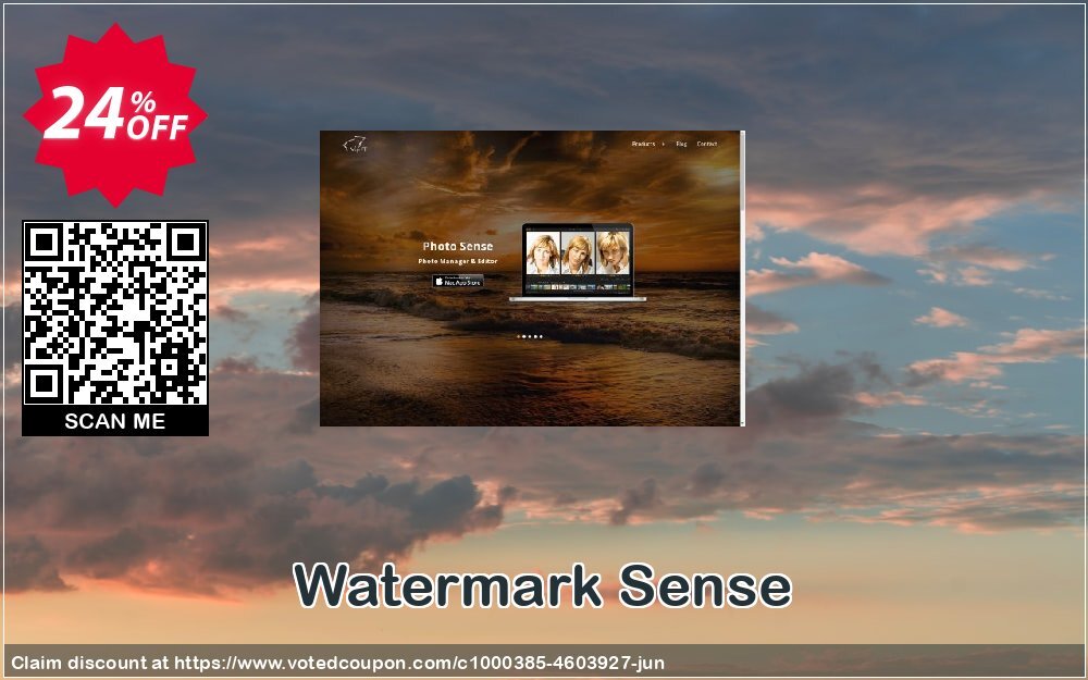 Watermark Sense Coupon, discount Watermark Sense awesome discount code 2024. Promotion: awesome discount code of Watermark Sense 2024