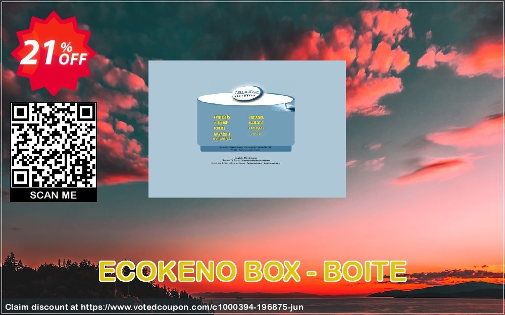 ECOKENO BOX - BOITE Coupon Code Jun 2024, 21% OFF - VotedCoupon