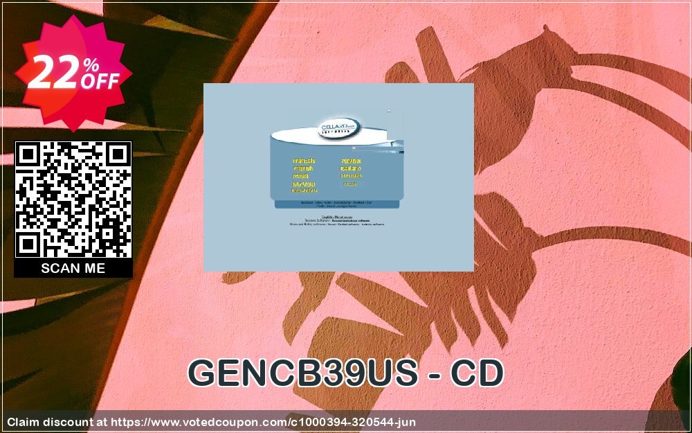 GENCB39US - CD Coupon, discount GENCB39US - CD awesome discounts code 2024. Promotion: awesome discounts code of GENCB39US - CD 2024