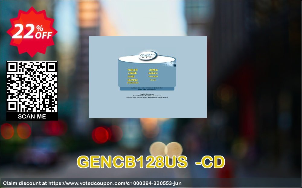 GENCB128US  -CD Coupon, discount GENCB128US  -CD fearsome sales code 2024. Promotion: fearsome sales code of GENCB128US  -CD 2024