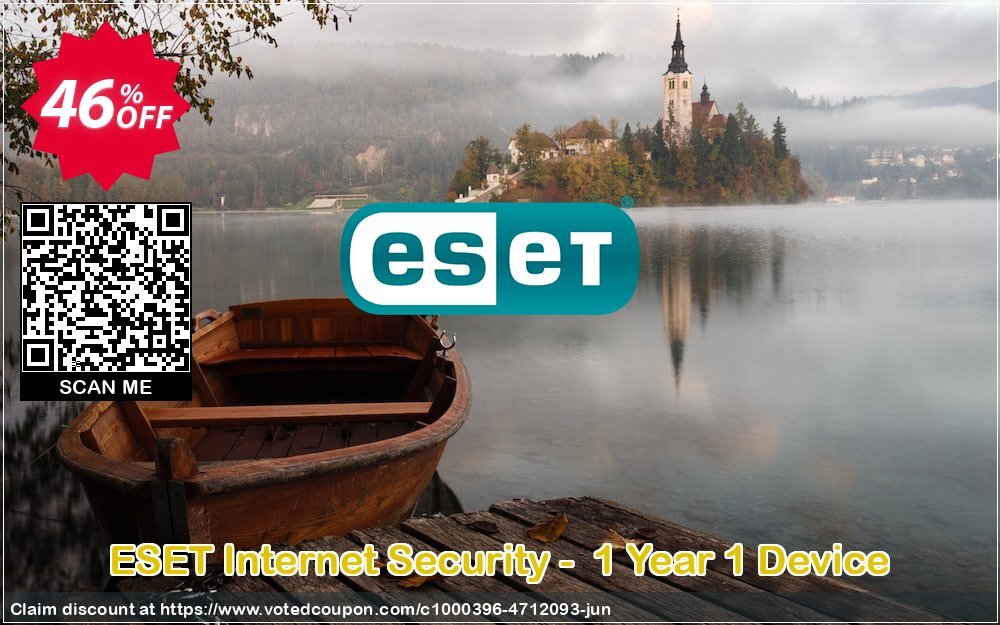 ESET Internet Security -  Yearly 1 Device Coupon, discount 45% OFF ESET Internet Security -  1 Year 1 Device, verified. Promotion: Excellent discount code of ESET Internet Security -  1 Year 1 Device, tested & approved