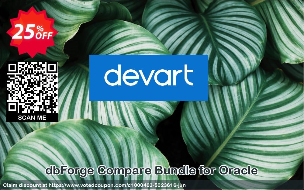 dbForge Compare Bundle for Oracle Coupon, discount dbForge Compare Bundle for Oracle Stunning offer code 2024. Promotion: fearsome deals code of dbForge Compare Bundle for Oracle 2024