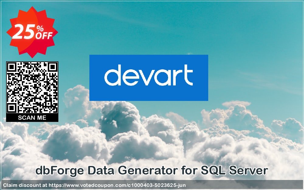 dbForge Data Generator for SQL Server Coupon Code Jun 2024, 25% OFF - VotedCoupon