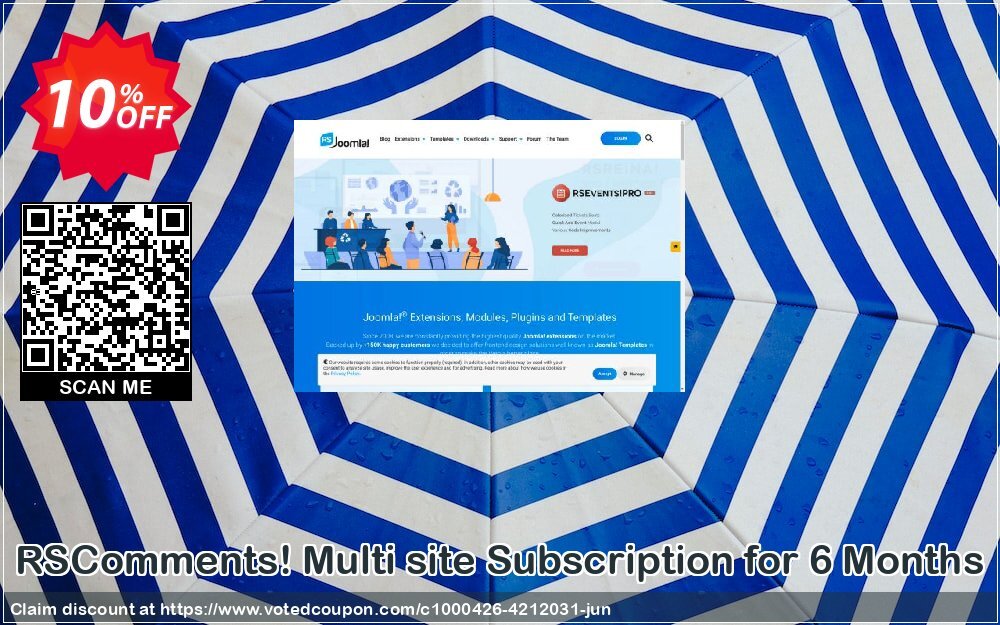 RSComments! Multi site Subscription for 6 Months Coupon Code Jun 2024, 10% OFF - VotedCoupon