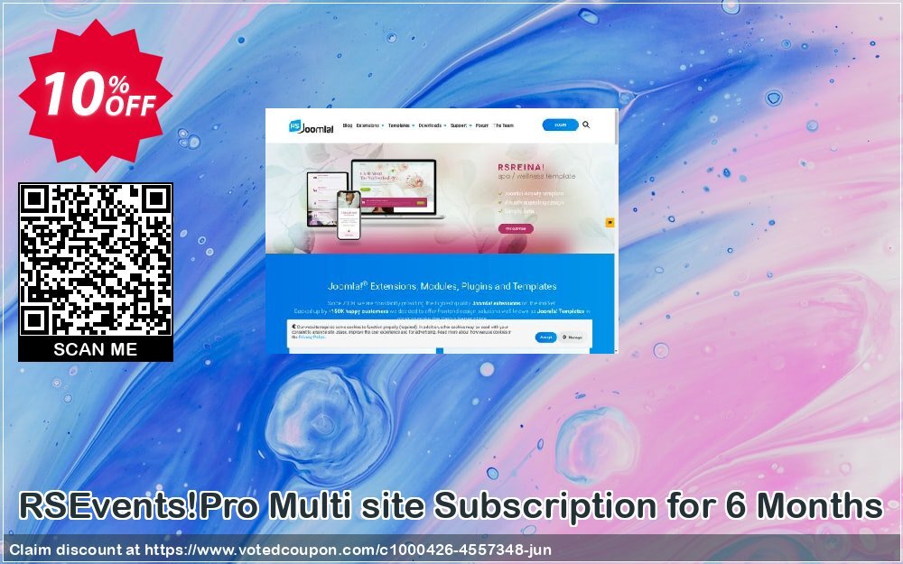 RSEvents!Pro Multi site Subscription for 6 Months Coupon Code Jun 2024, 10% OFF - VotedCoupon