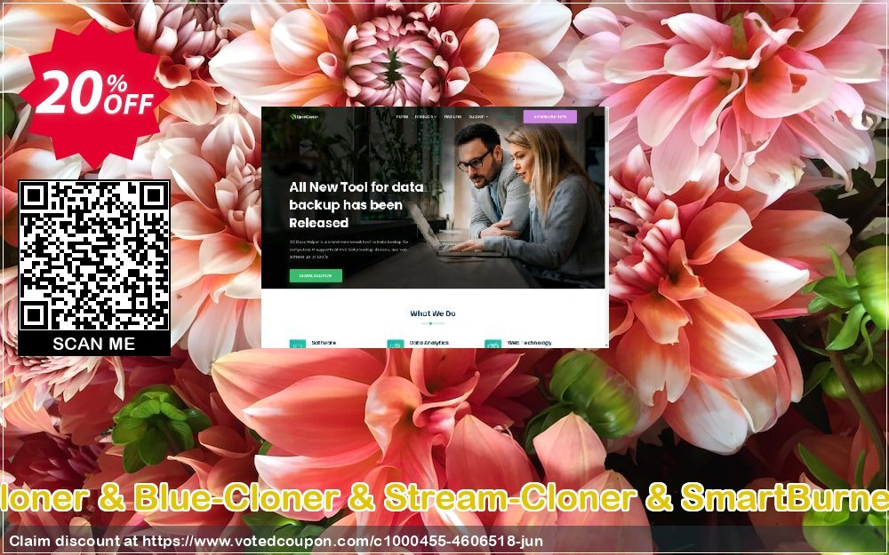 DVD-Cloner & Blue-Cloner & Stream-Cloner & SmartBurner Suite Coupon Code Jun 2024, 20% OFF - VotedCoupon