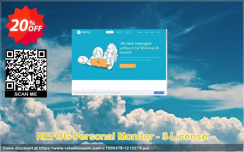 REFOG Personal Monitor - 3 Plan Coupon Code Jun 2024, 20% OFF - VotedCoupon