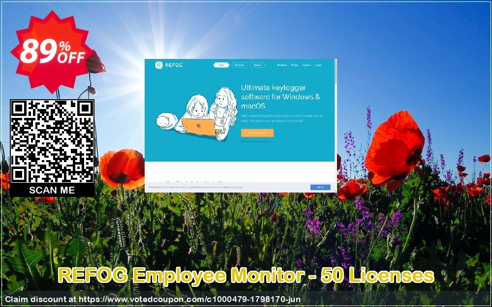 REFOG Employee Monitor - 50 Plans