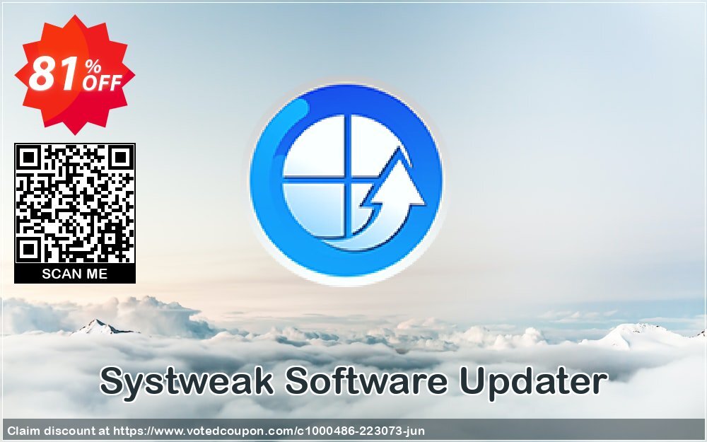 Systweak Software Updater Coupon, discount 50% OFF Systweak Software Updater, verified. Promotion: Fearsome offer code of Systweak Software Updater, tested & approved