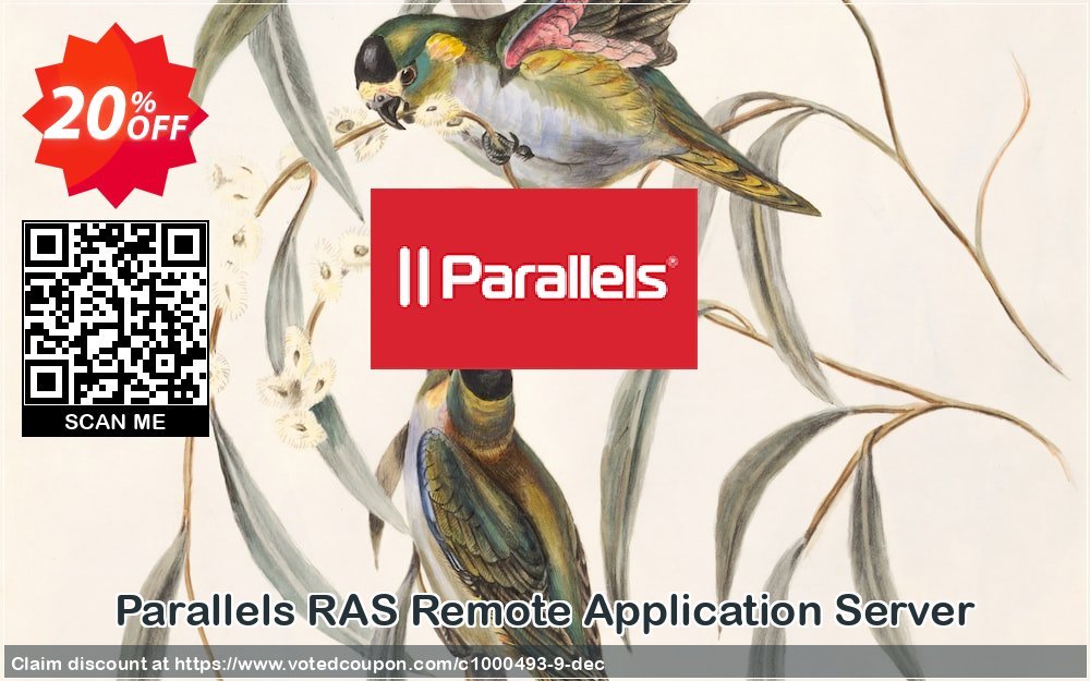 Parallels RAS Remote Application Server Coupon, discount 20% OFF Parallels RAS, verified. Promotion: Amazing offer code of Parallels RAS, tested & approved