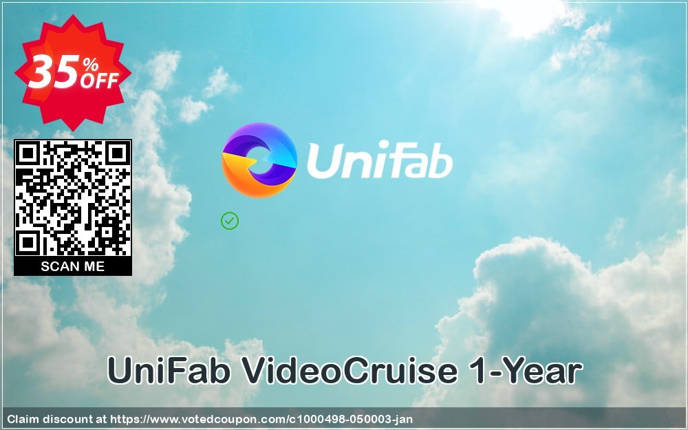 UniFab VideoCruise 1-Year Coupon Code Jun 2024, 35% OFF - VotedCoupon