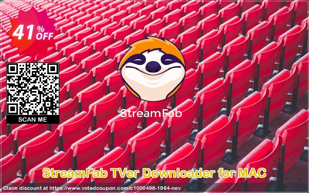 StreamFab TVer Downloader for MAC Coupon, discount 40% OFF StreamFab TVer Downloader, verified. Promotion: Special sales code of StreamFab TVer Downloader, tested & approved