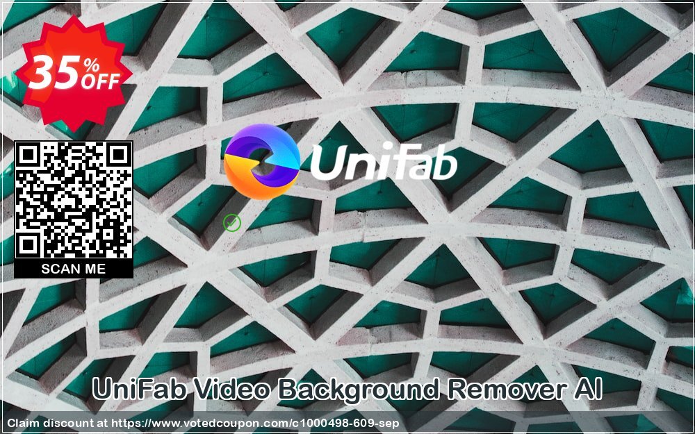 UniFab Video Background Remover AI Lifetime voted-on promotion codes