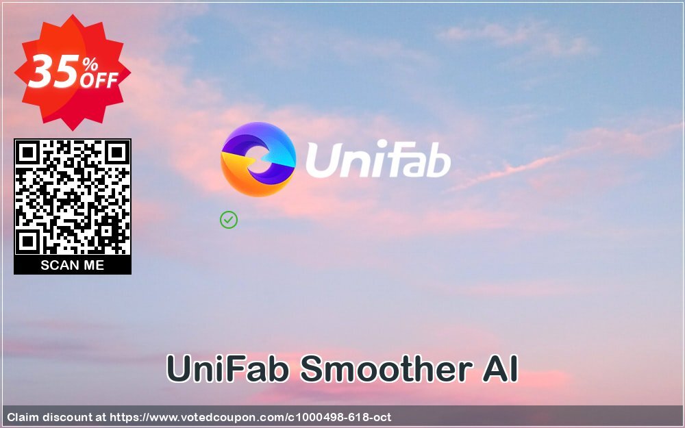 UniFab Smoother AI Coupon, discount . Promotion: 