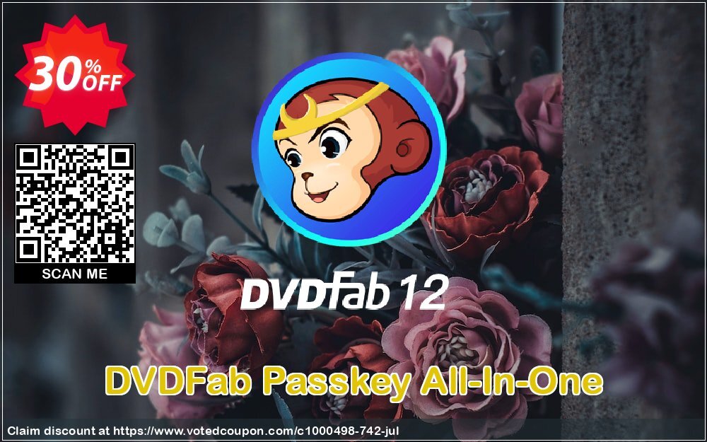 DVDFab Passkey All-In-One Coupon, discount . Promotion: 