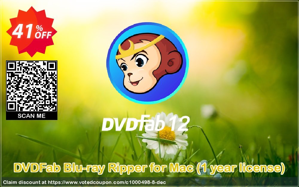 DVDFab Blu-ray Ripper for MAC, Yearly Plan  Coupon Code Jun 2024, 41% OFF - VotedCoupon