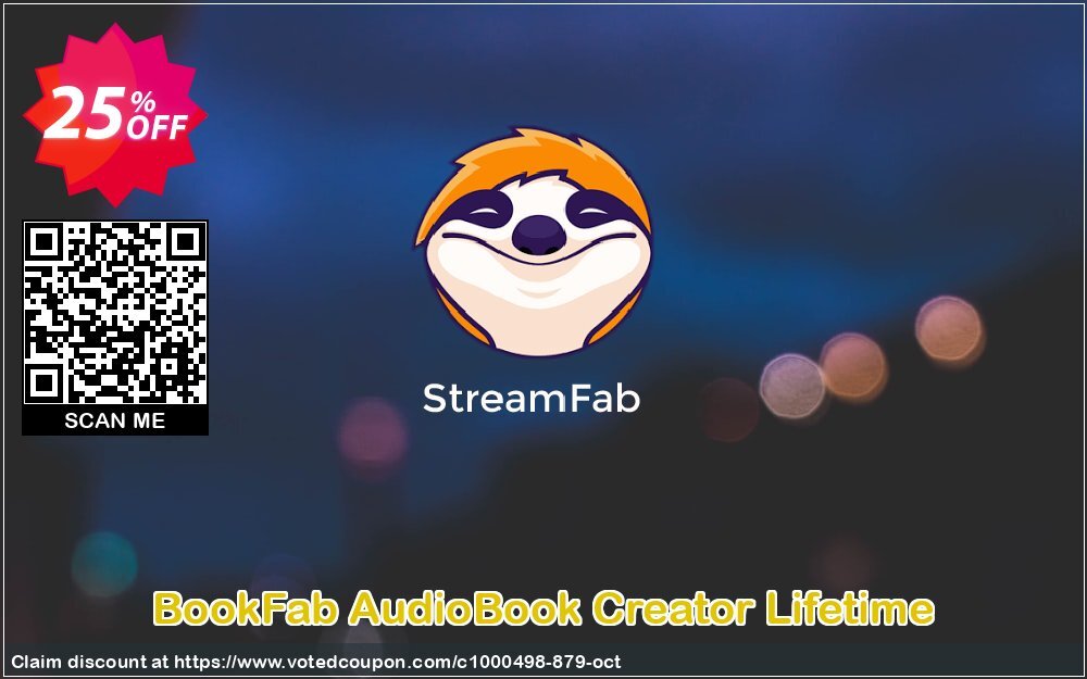 BookFab AudioBook Creator Lifetime Coupon, discount . Promotion: 