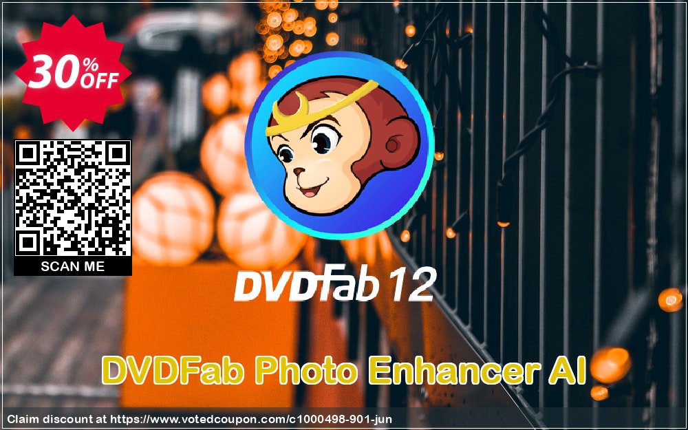 DVDFab Photo Enhancer AI Coupon Code Jun 2024, 30% OFF - VotedCoupon