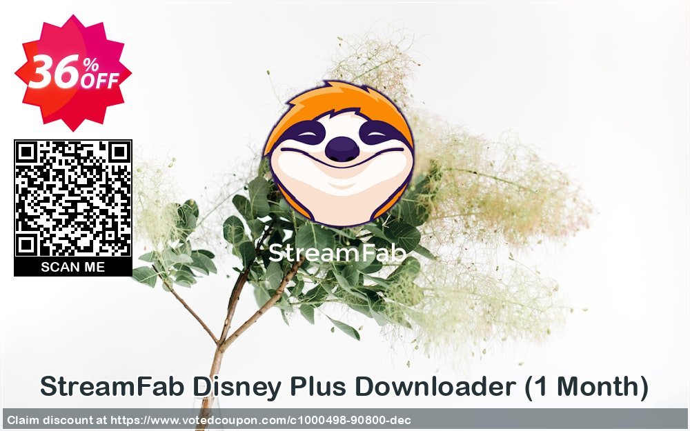 StreamFab Disney Plus Downloader, Monthly  Coupon Code Jun 2024, 36% OFF - VotedCoupon
